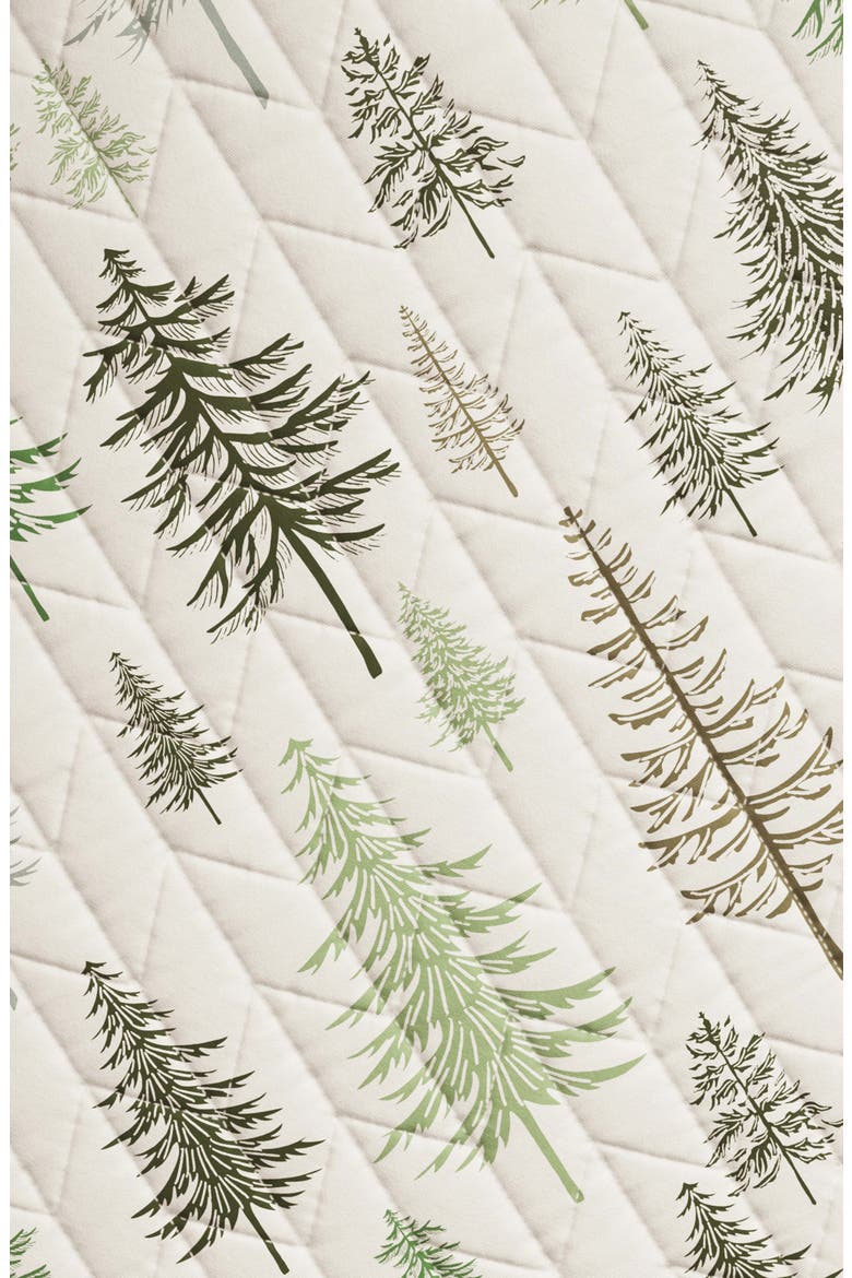 Forest Tree Quilt Set, Alternate, color, LODGE TREES