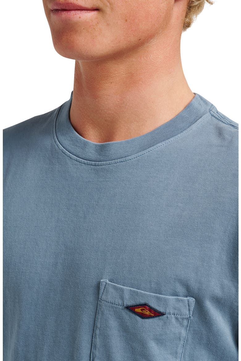 Saltwater Cotton Pocket T-Shirt, Alternate, color, CHINA BLUE