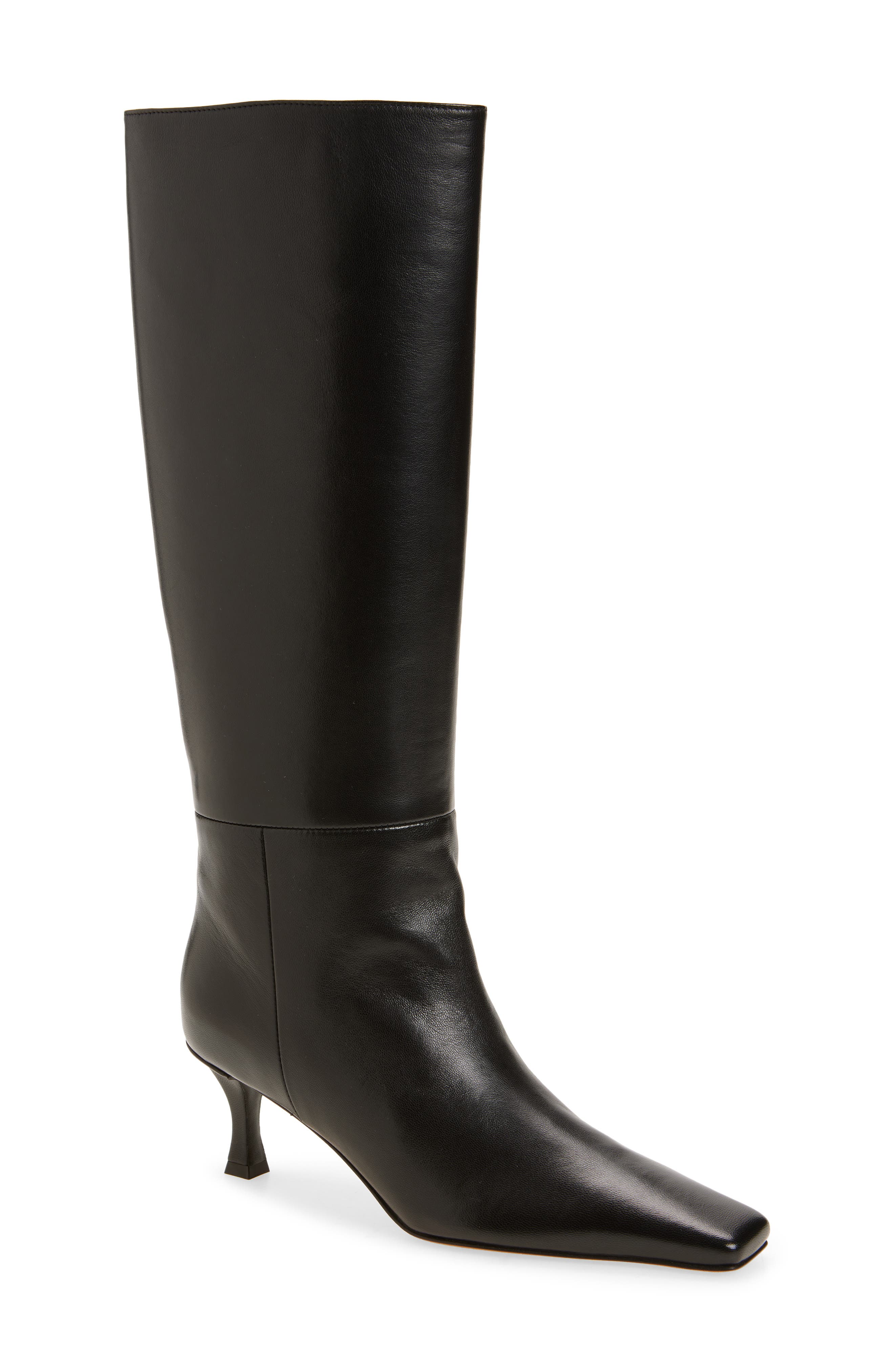 Proenza Schouler Trap Tall Boot, Main, color, Black