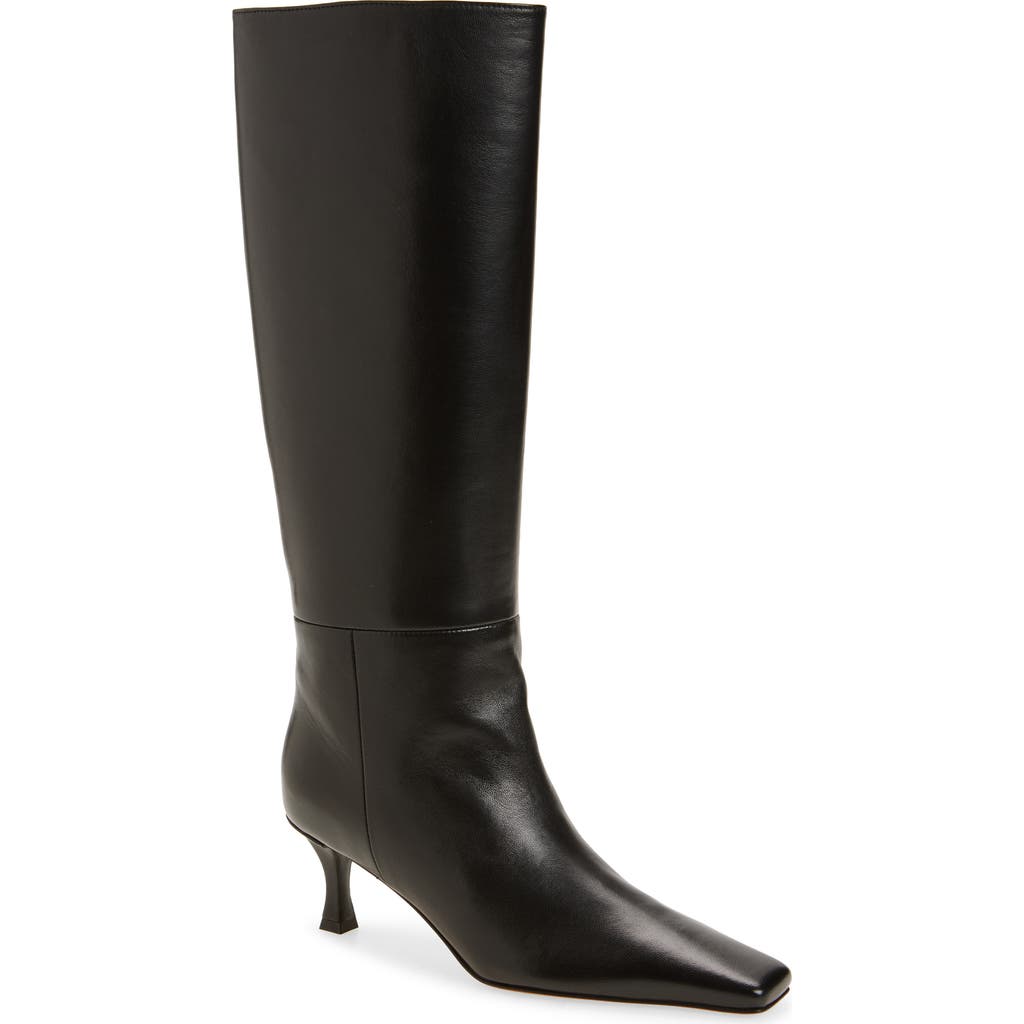 Proenza Schouler Leather Knee-high Boots In Black
