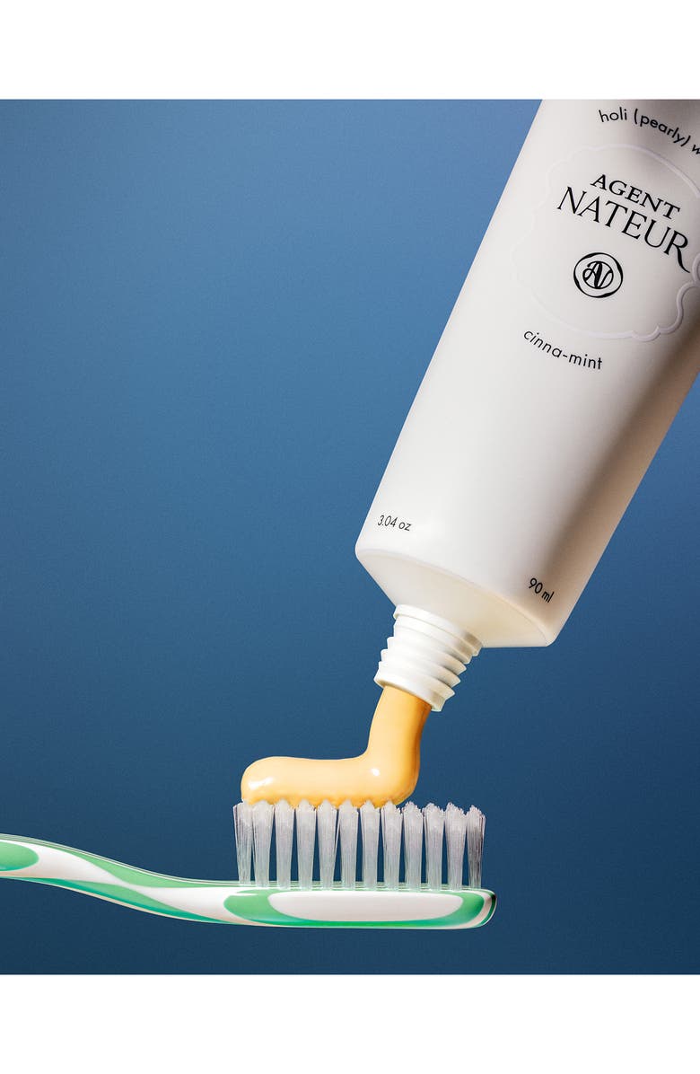 Agent Nateur Holi Pearly Whites Cinna-Mint Toothpaste, Alternate, color,