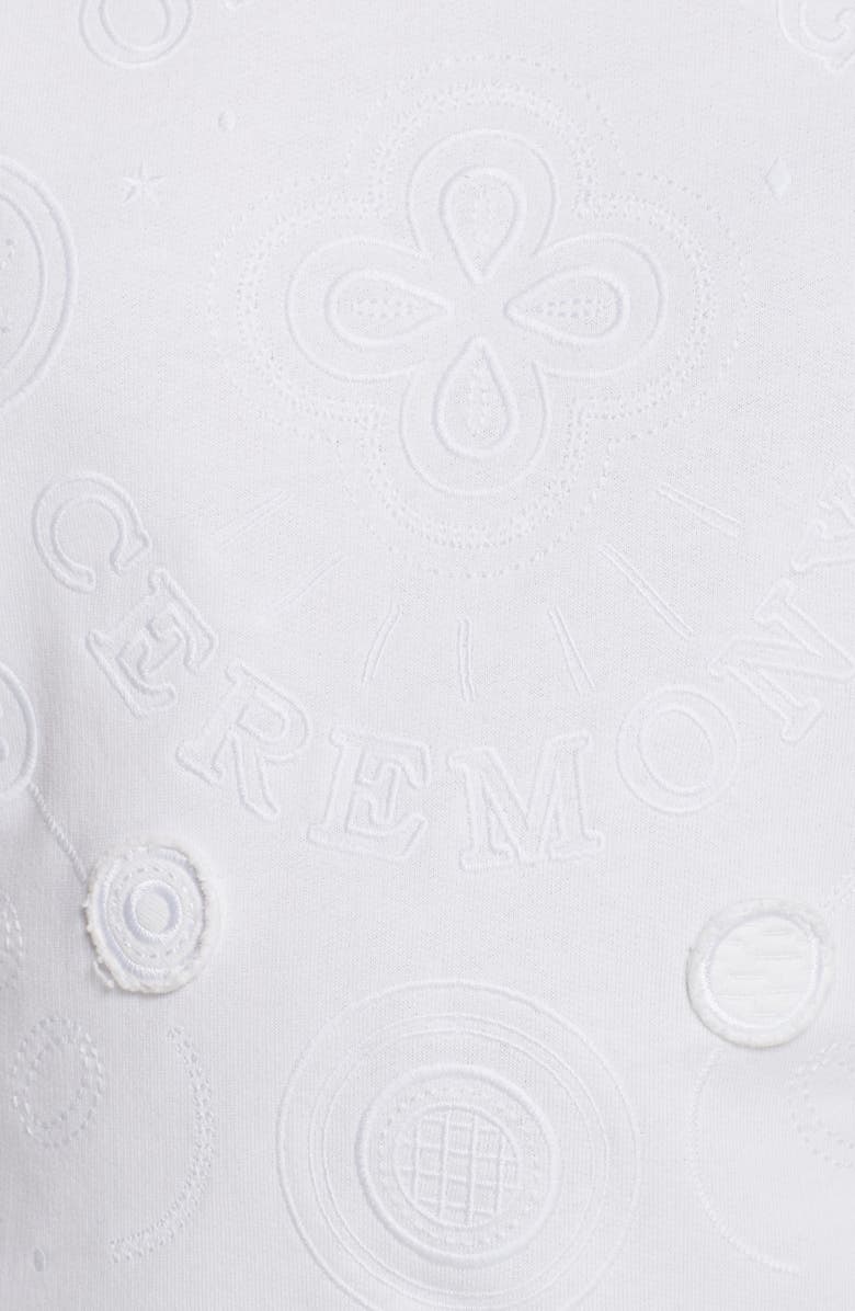 Opening Ceremony Embroidered Ruffle Hem Dress, Alternate, color,