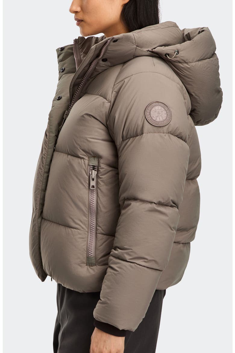 Junction Tonal Label 750 Fill Power Down Parka, Alternate, color, TAUPE GREY
