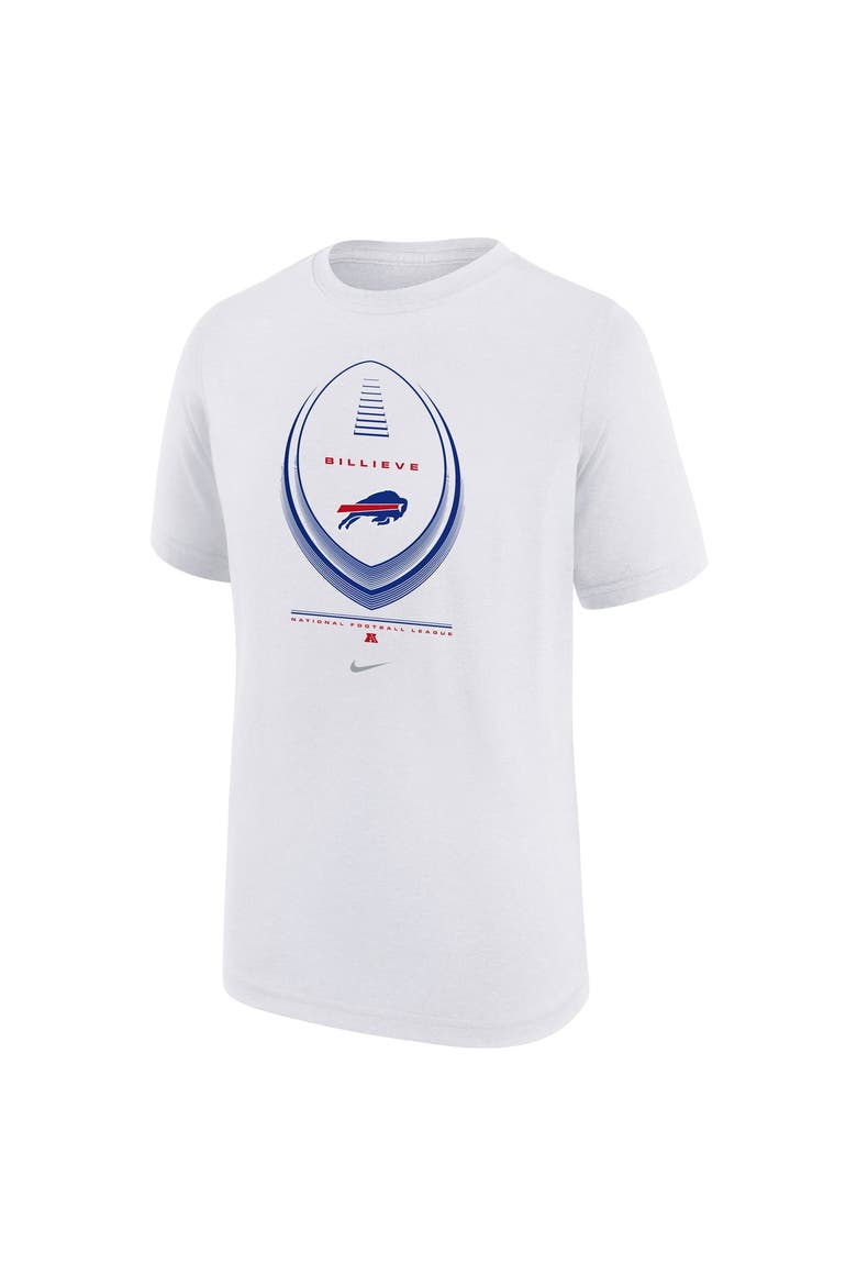 Youth Nike  White Buffalo Bills Icon Legend Dri-FIT T-Shirt, Alternate, color, White