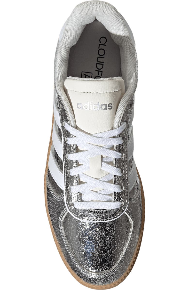 adidas Breaknet Sleek Sneaker, Alternate, color, Silver/ White/ Gum