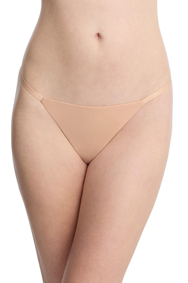 Insider One Size G-Thong, Alternate, color, Coral Sand