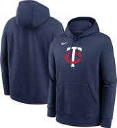 Nike Men's Nike Navy Minnesota Twins Logo Club Fleece Pullover Hoodie