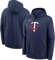 Nike Men's Nike Navy Minnesota Twins Logo Club Fleece Pullover Hoodie