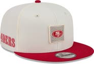New Era Men's New Era Cream/Scarlet San Francisco 49ers 2026 NFL Training Camp 9FIFTY Snapback Hat