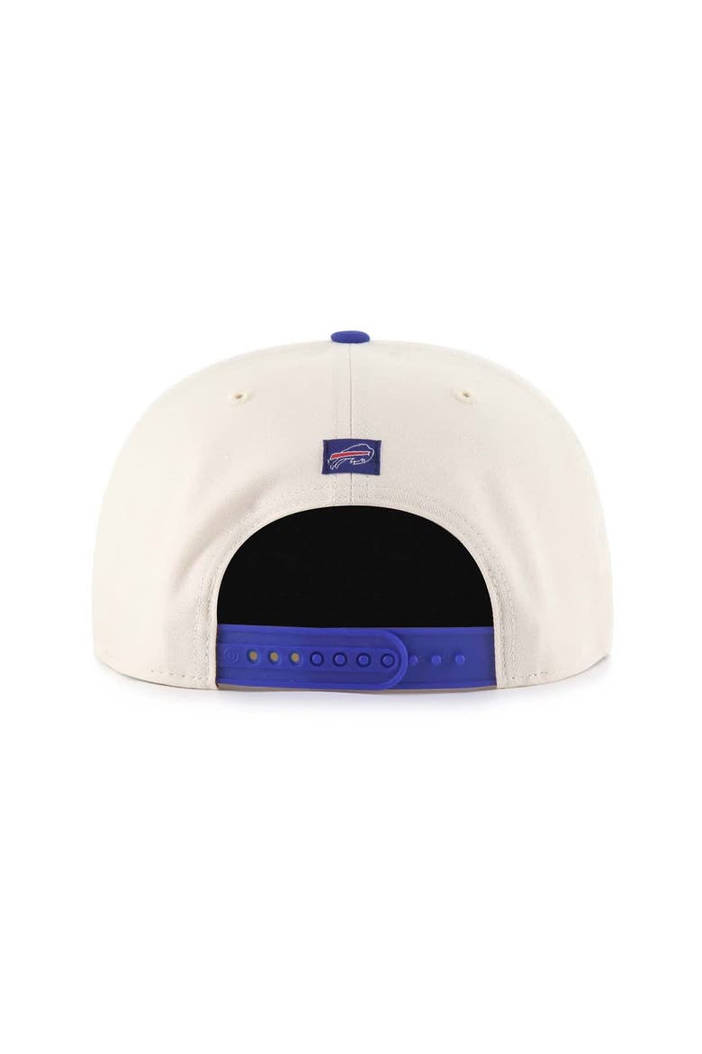 Men's '47  Natural Buffalo Bills Payson Captain Adjustable Hat, Alternate, color, Natural