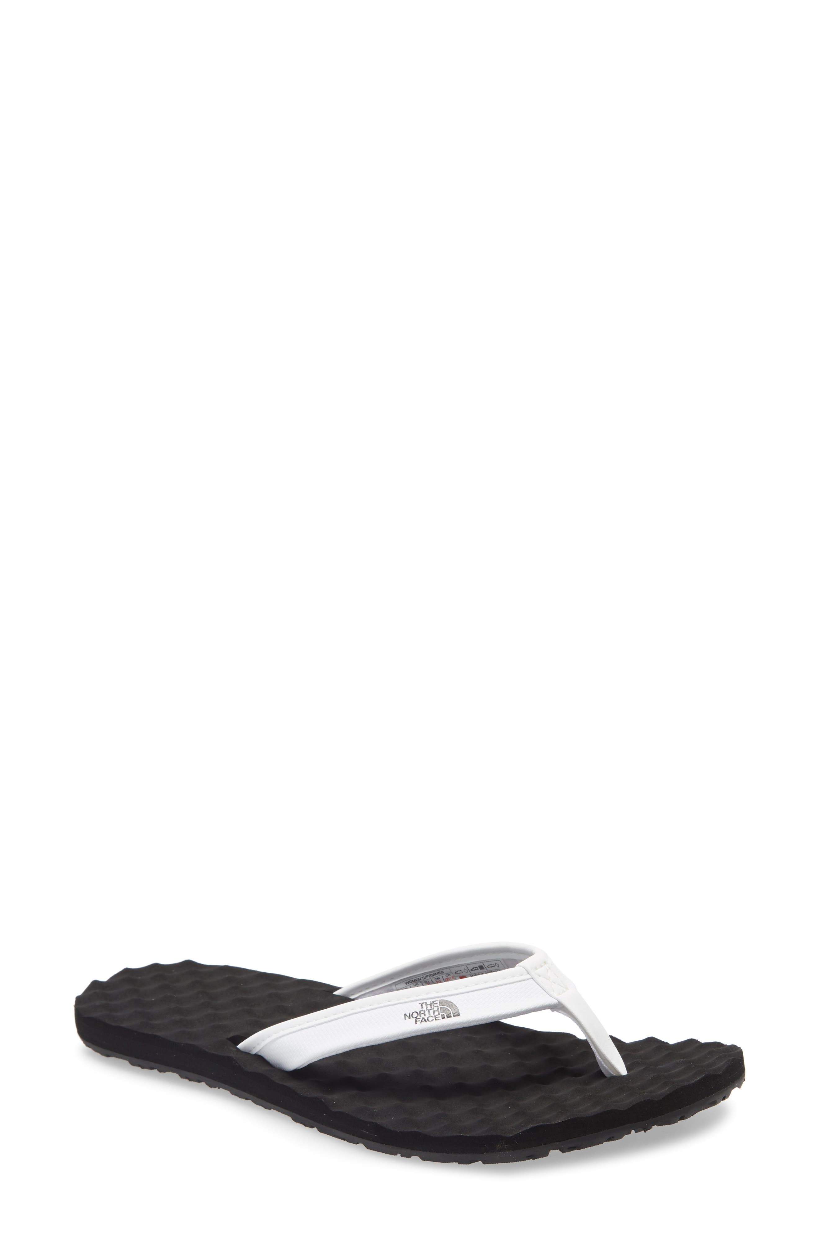 Base Camp Mini II Flip Flop, Main, color, TNF WHITE/ TNF BLACK