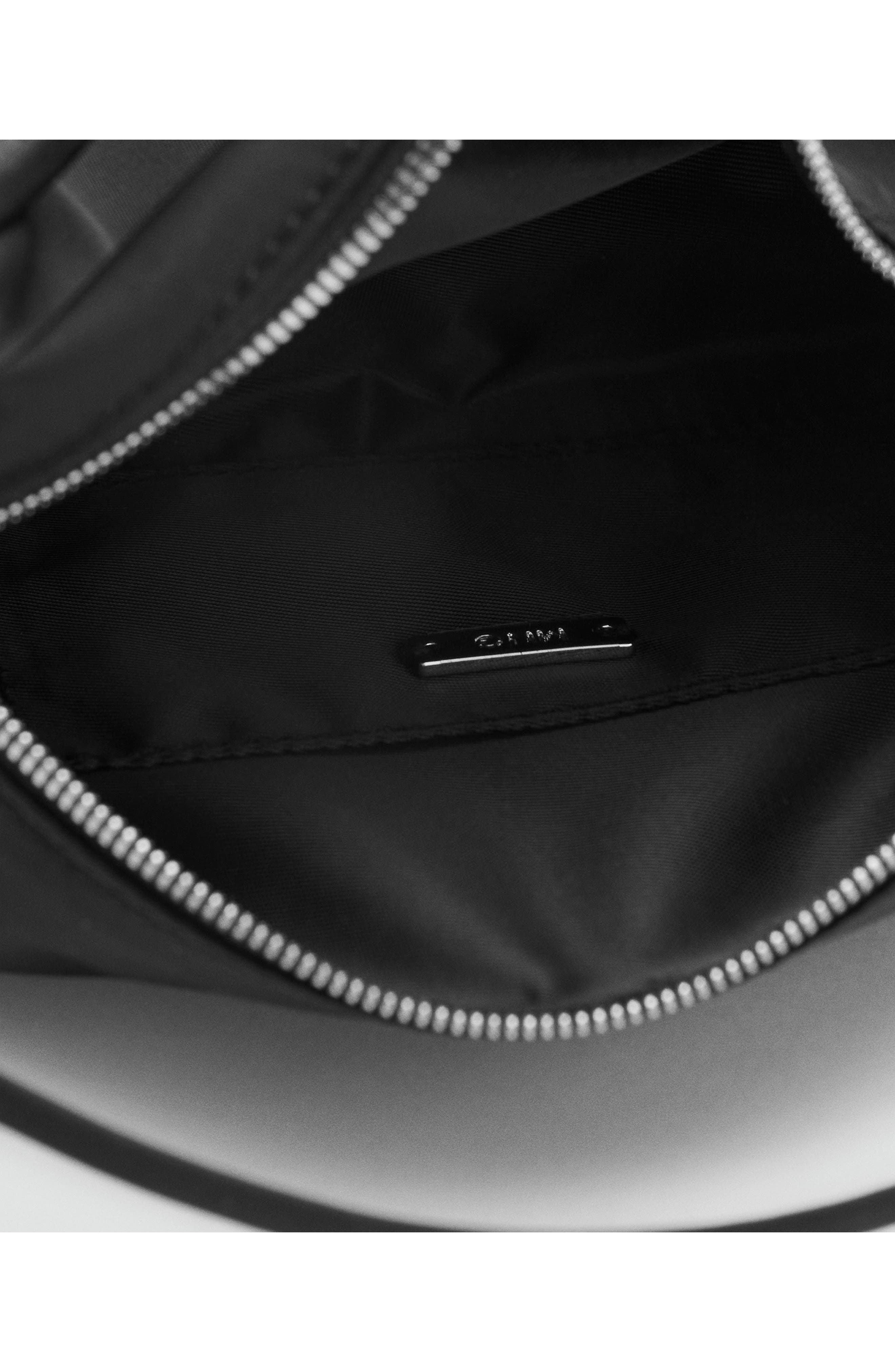 MANGO Nylon Top Handle Bag, Alternate, color, 