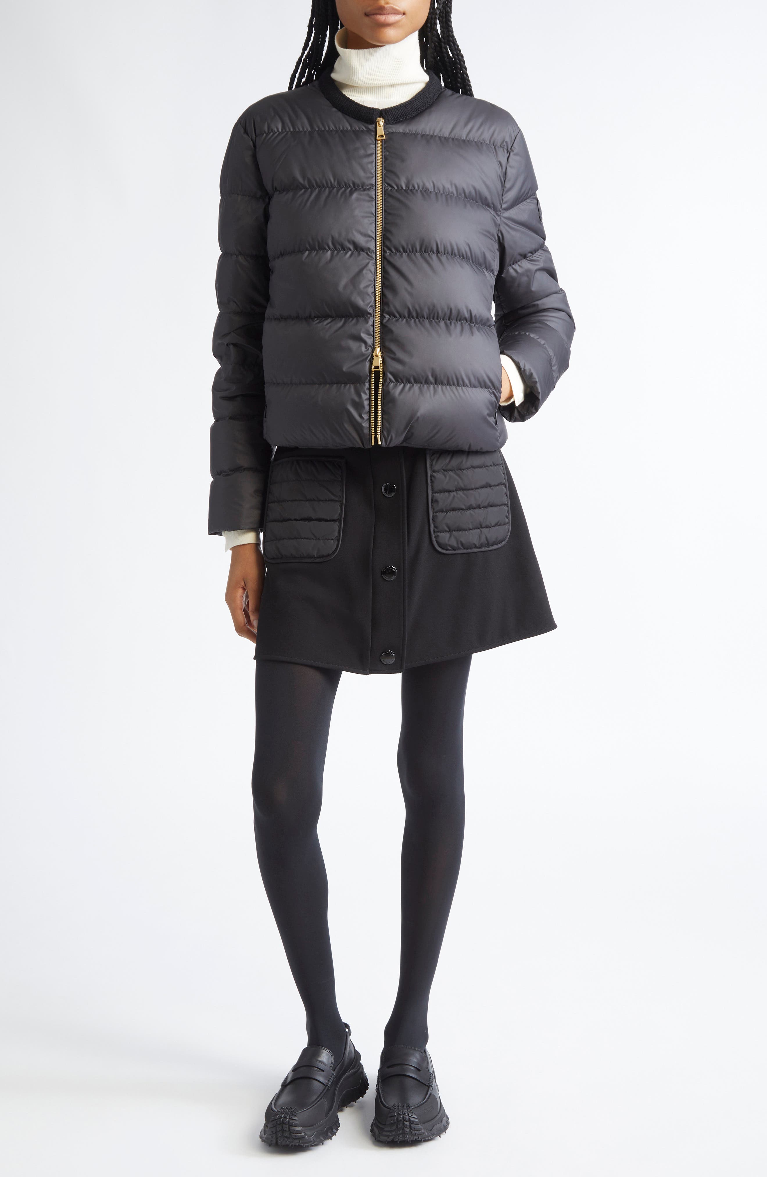 Mauvezin Mixed Media Down Puffer Jacket - image 2