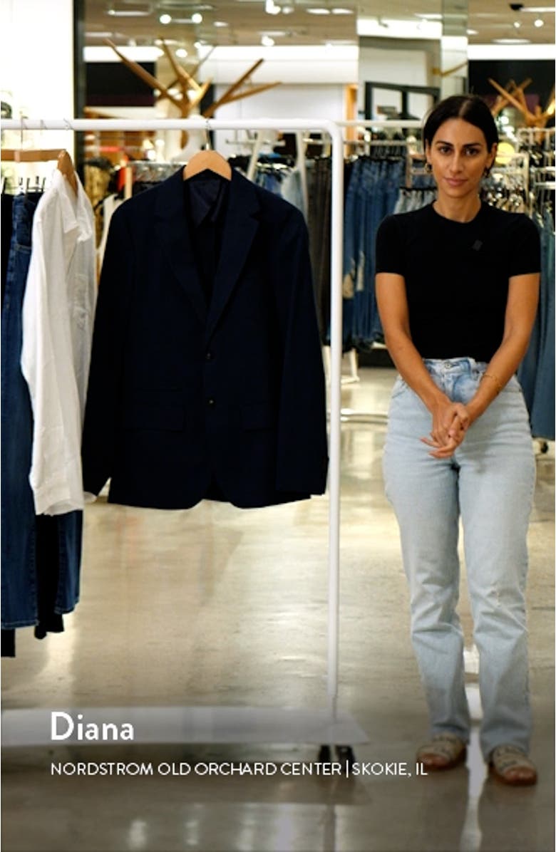 Movement Organic Cotton Blend Blazer, sales video thumbnail