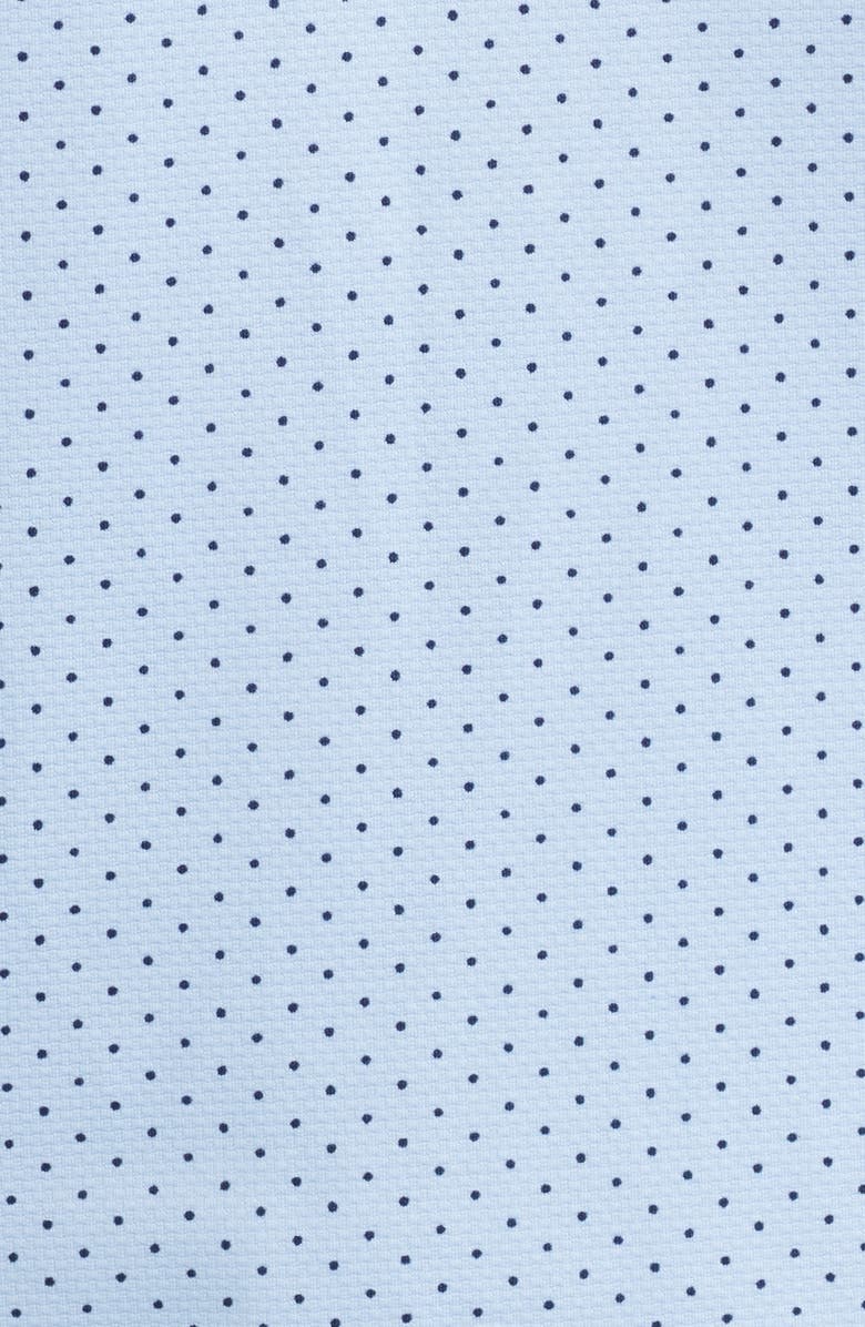 Mizzen+Main Halyard Trim Fit Performance Polo, Alternate, color, Cloud Blue Dot