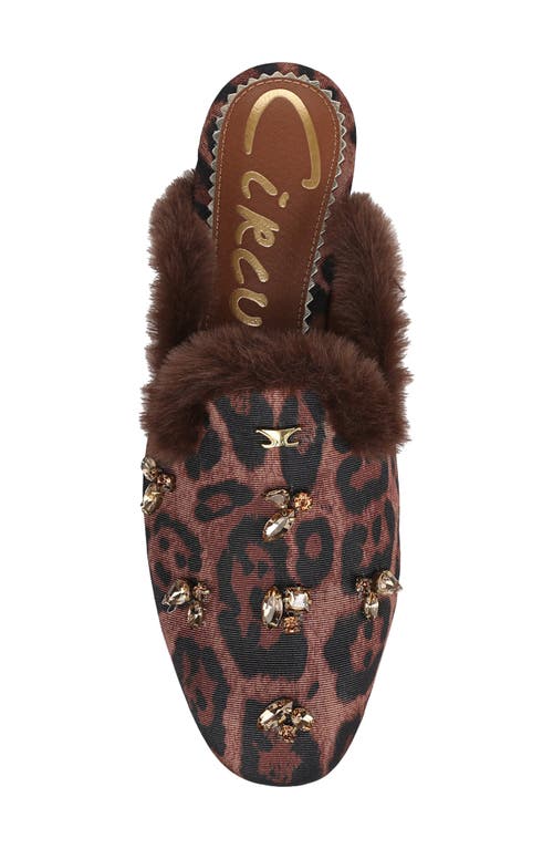 Circus Ny By Sam Edelman Tillie Faux Fur Trim Mule In Multi