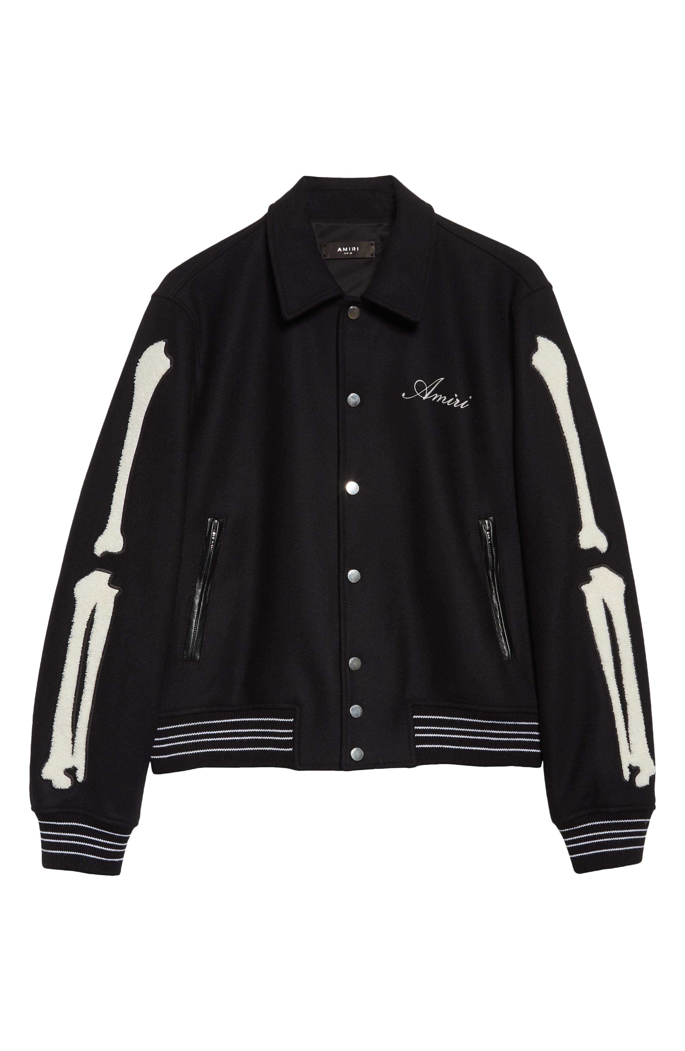 Bones Wool Varsity Jacket (Men) | Nordstrom