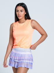 Lucky in Love Twist Front Tank