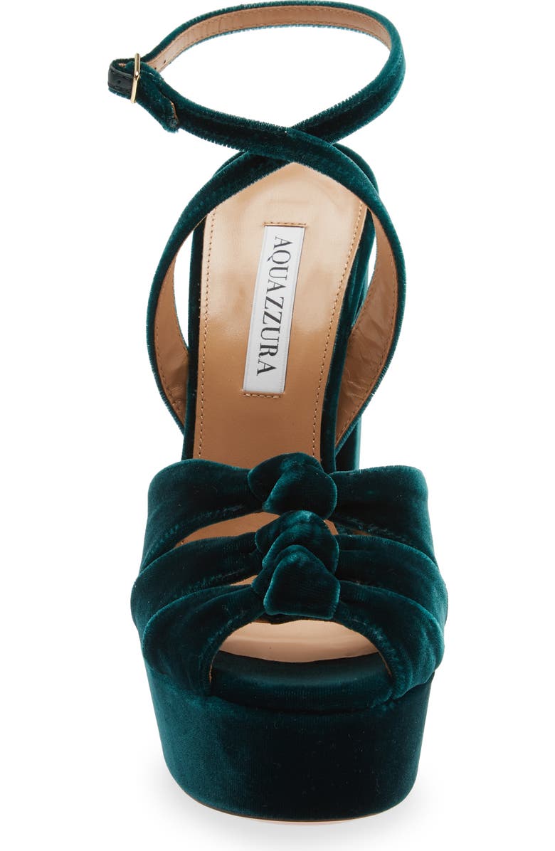 Aquazzura Mira Plateau Platform Sandal (Women0, Alternate, color,