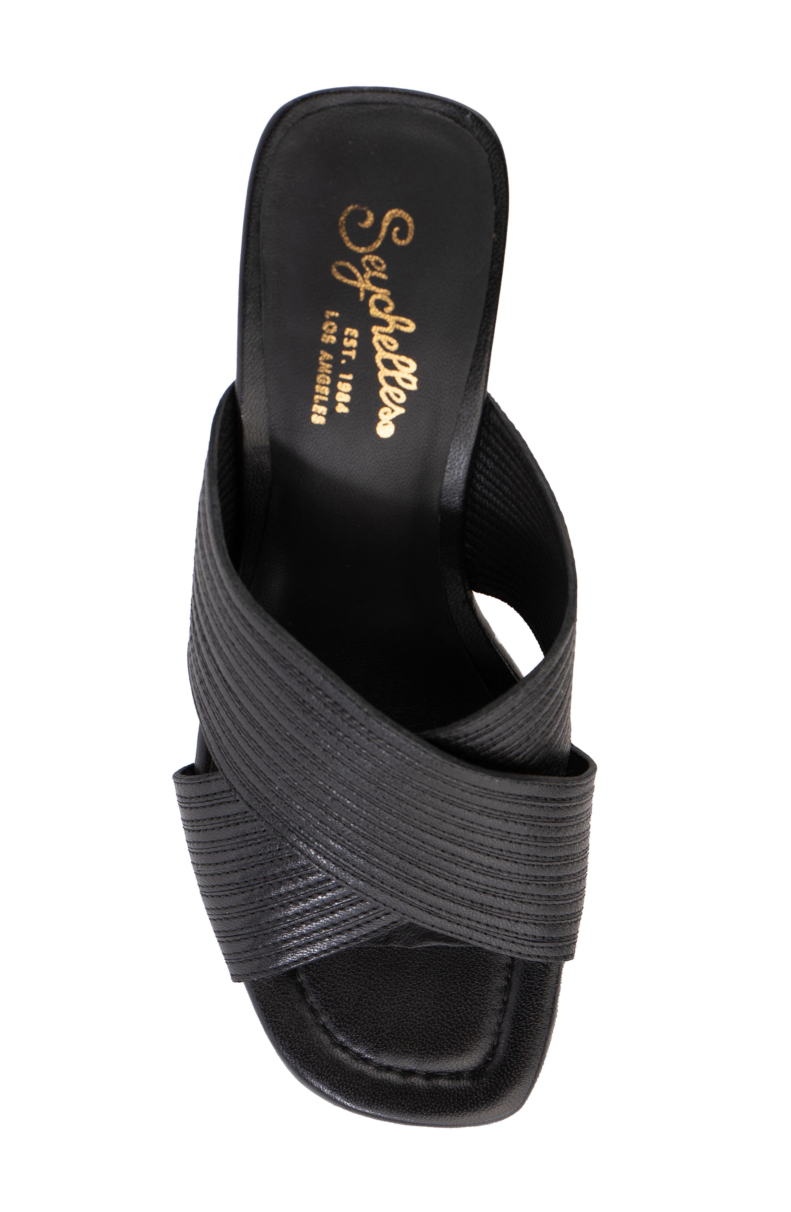 Seychelles Fleet Cross Strap Leather Sandal, Alternate, color, 