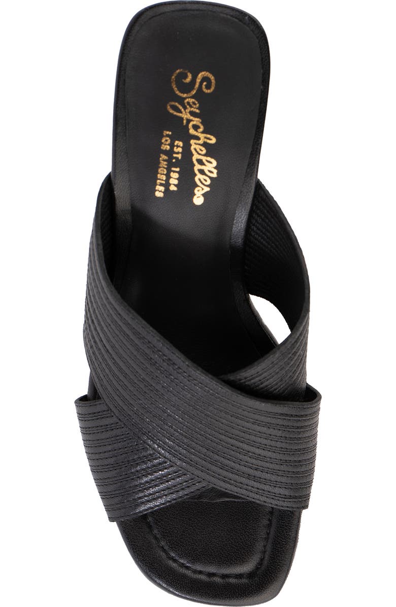 Seychelles Fleet Cross Strap Leather Sandal, Alternate, color,