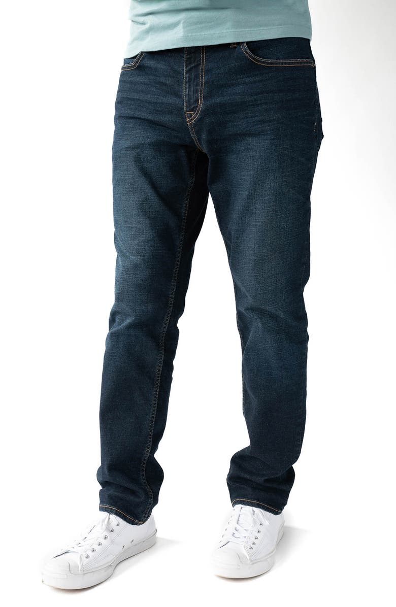 Devil-Dog Dungarees Athletic Fit Performance Stretch Jeans, Alternate, color,