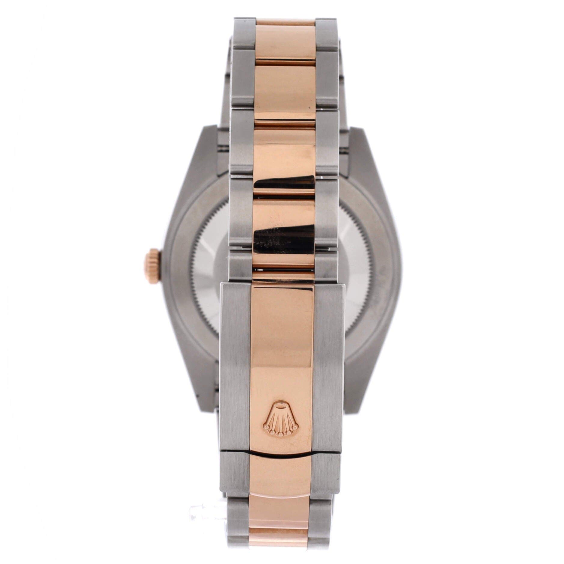 Oyster Perpetual Datejust Automatic Watch Stainless Steel and Rose Gold 41, Alternate, color, Metallic Silver