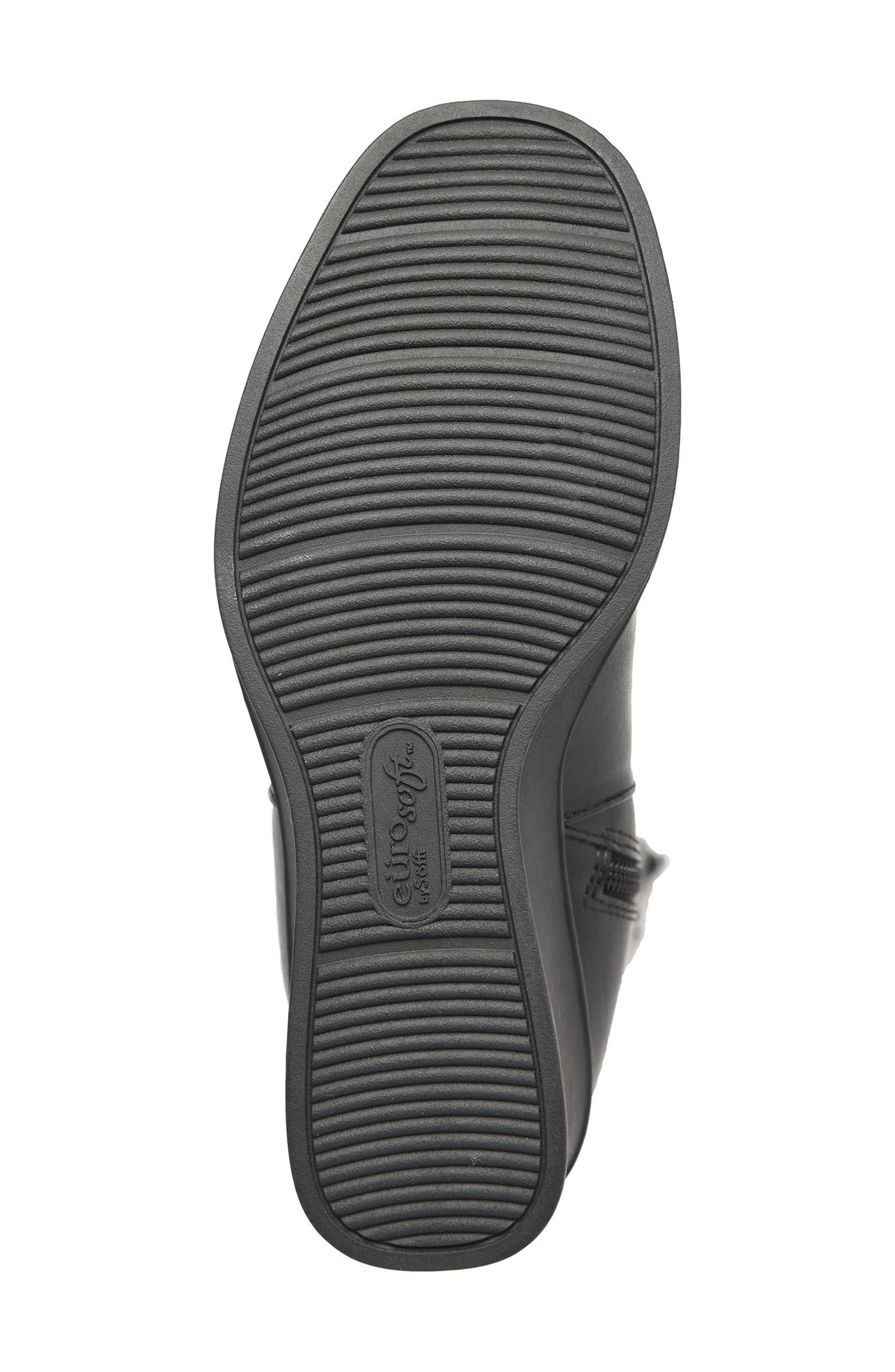 EUROSOFT Roma Tall Boot, Alternate, color, Black
