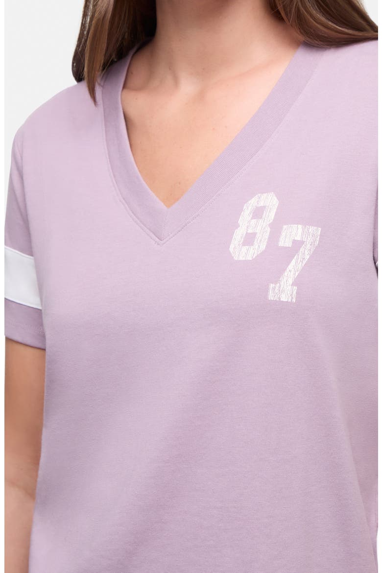 Micky Graphic V-Neck T-Shirt, Alternate, color, TOADSTOOL