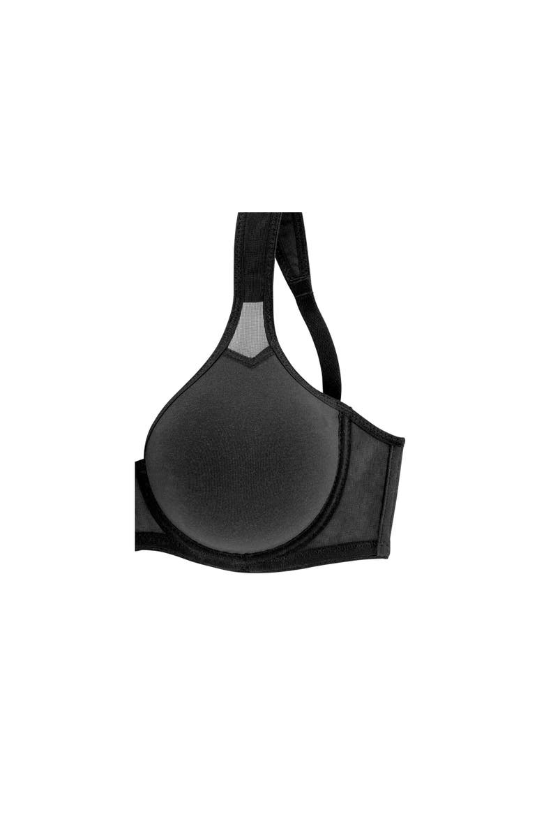 2 Pk Sheer Accent T-Shirt Bras, Alternate, color, Black & White