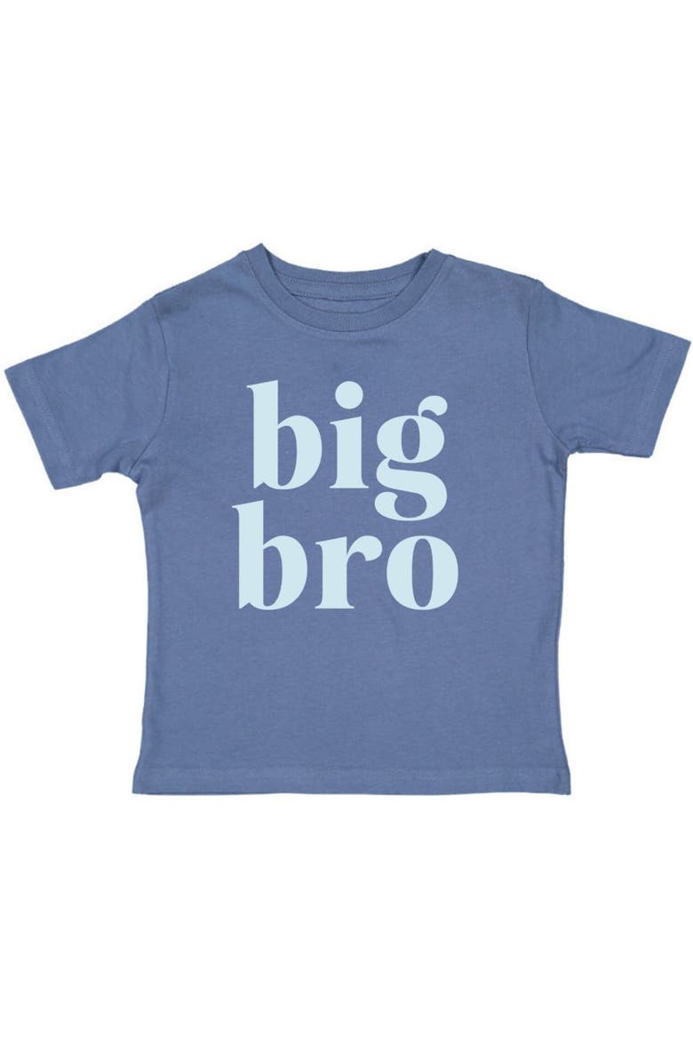 Big Bro Short Sleeve T-Shirt, Main, color, Indigo