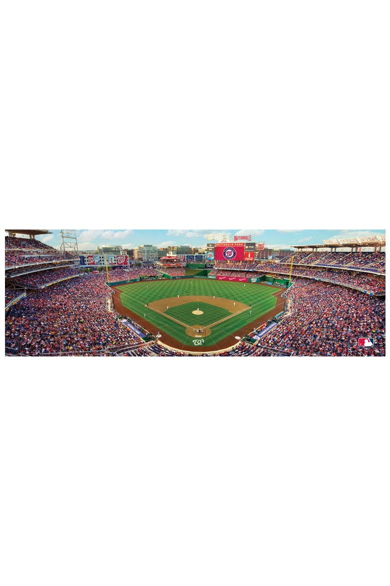 Washington Nationals 1000pc Pano Puzzle, Alternate, color, Multicolor