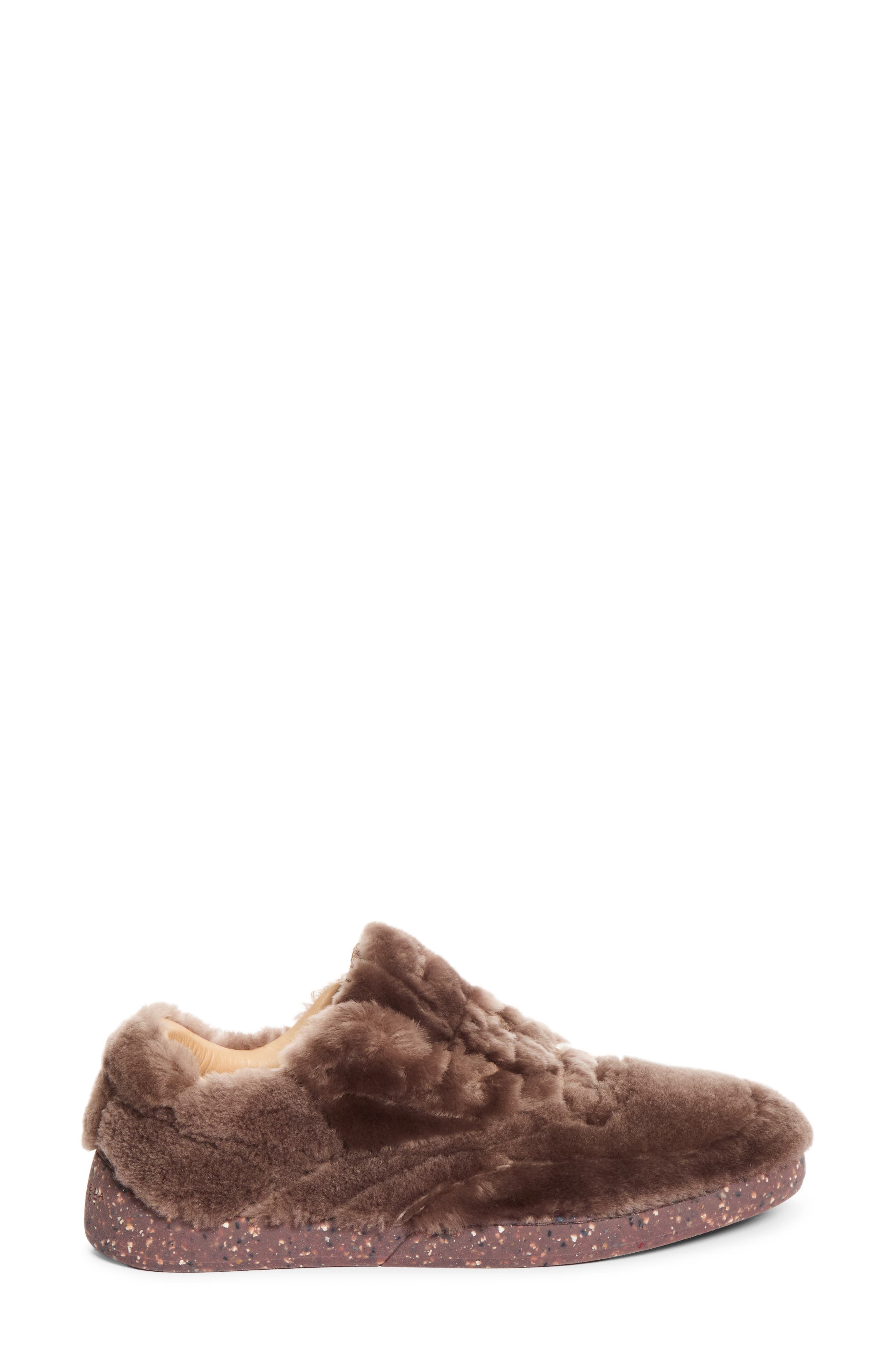 Ohio Genuine Shearling Sneaker, Alternate, color, MOCHA