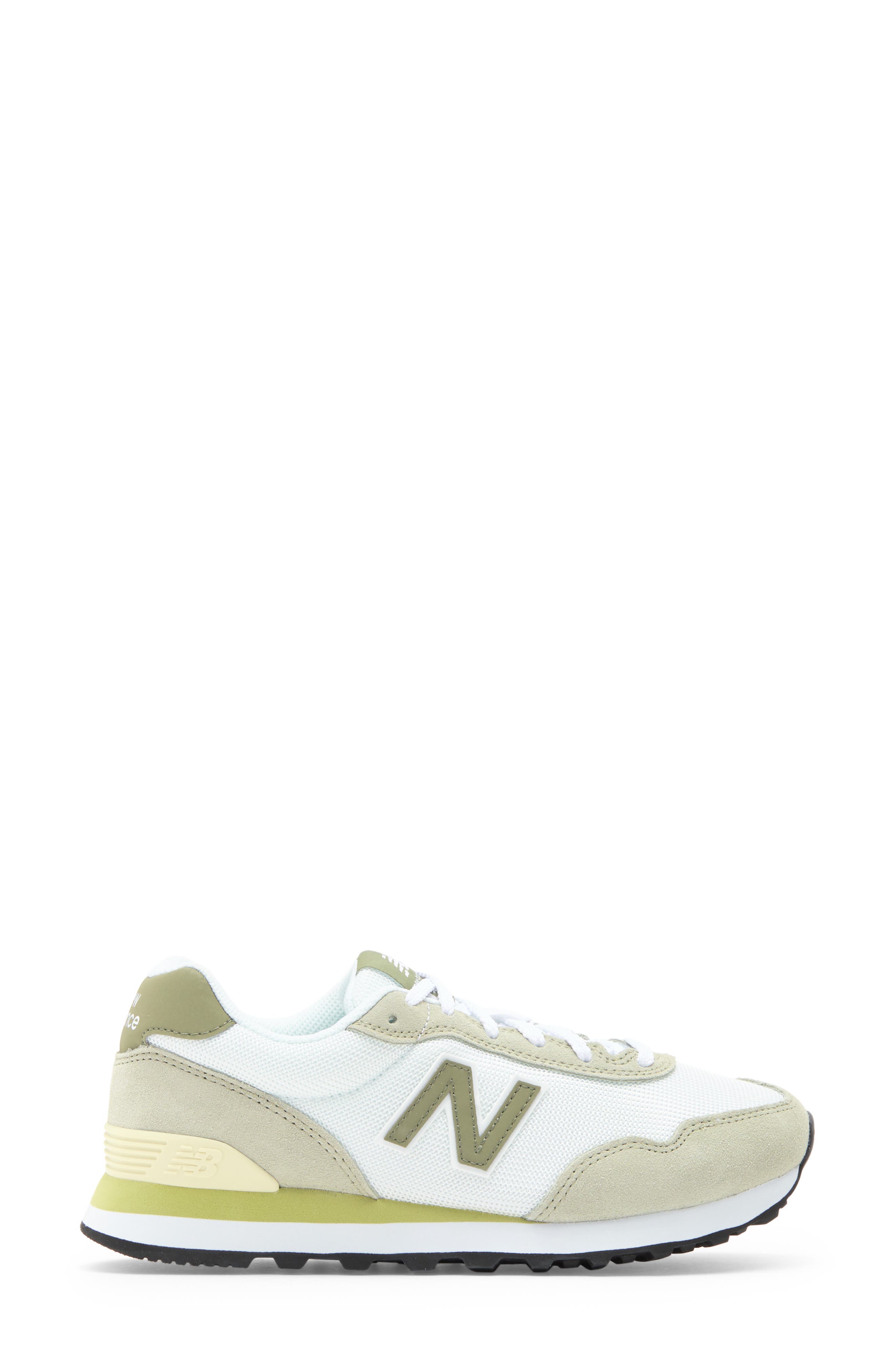515 Sneaker, Alternate, color, WHITE/ GREEN