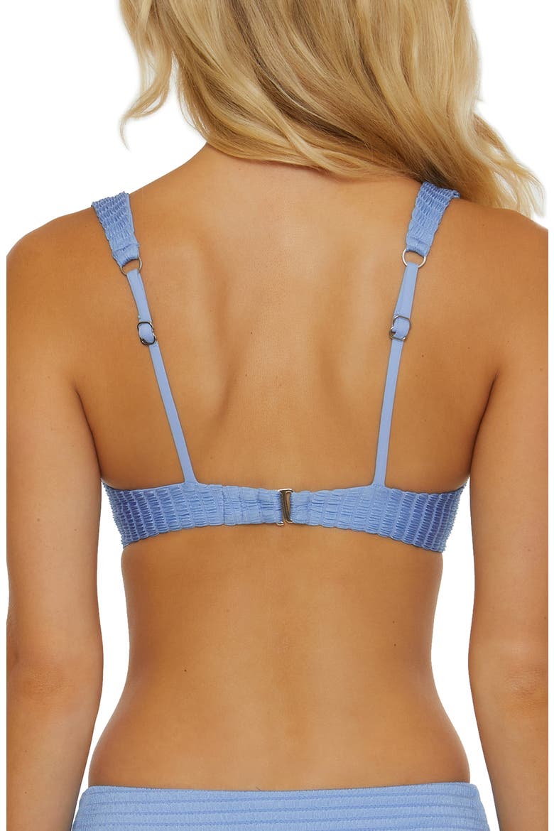 Maza Underwire Bikini Top, Alternate, color, PROVENCE BLUE