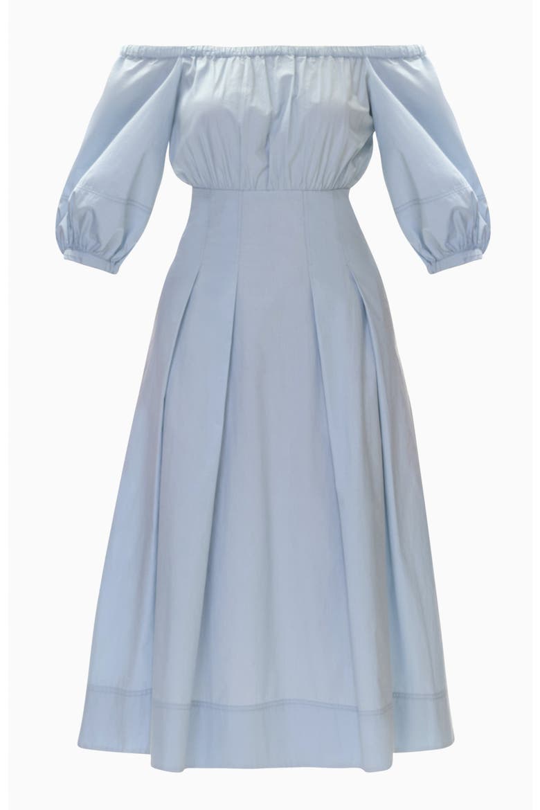 Solene Off The Shoulder Dress, Alternate, color, Seafoam