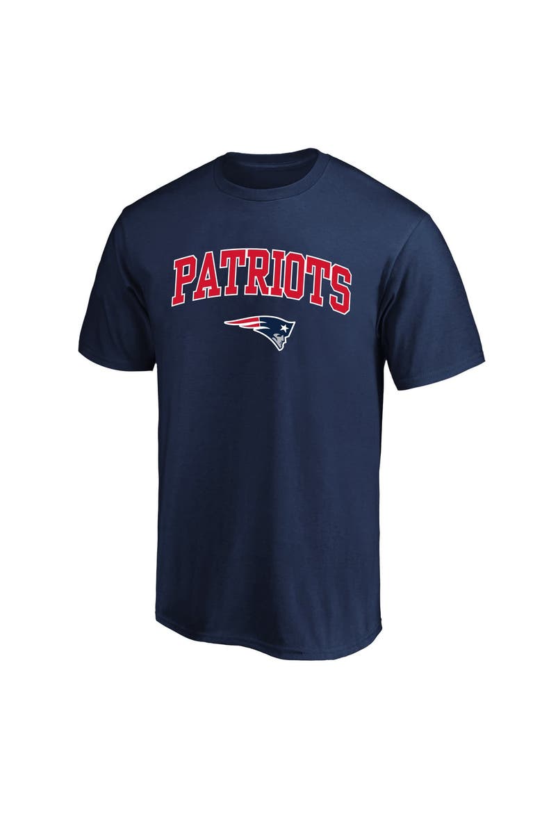 Men's Fanatics Navy New England Patriots Big & Tall Arch Logo T-Shirt, Main, color, Navy