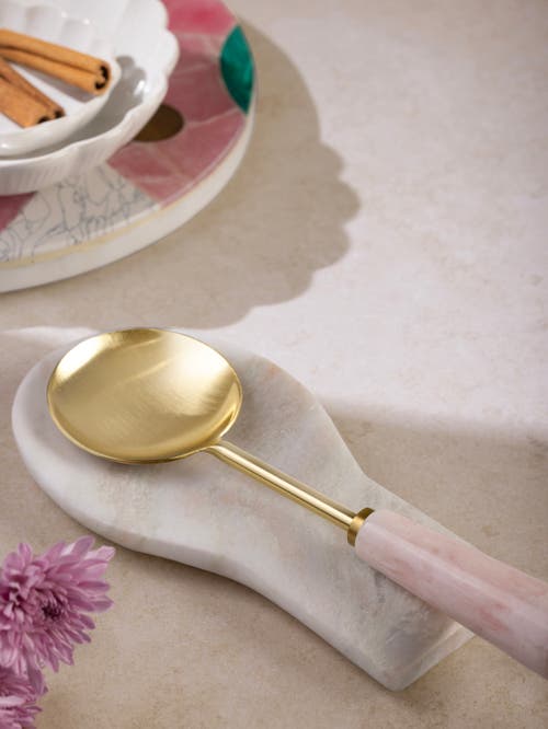 Gauri Kohli Machu Picchu Onyx Spoon Rest In Multi