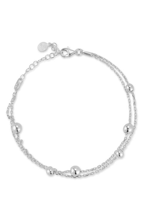 Layered Ball Chain Bracelet