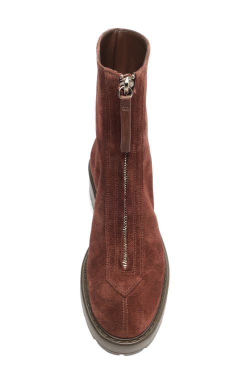 Schutz Farrah Moto Boot In Brown