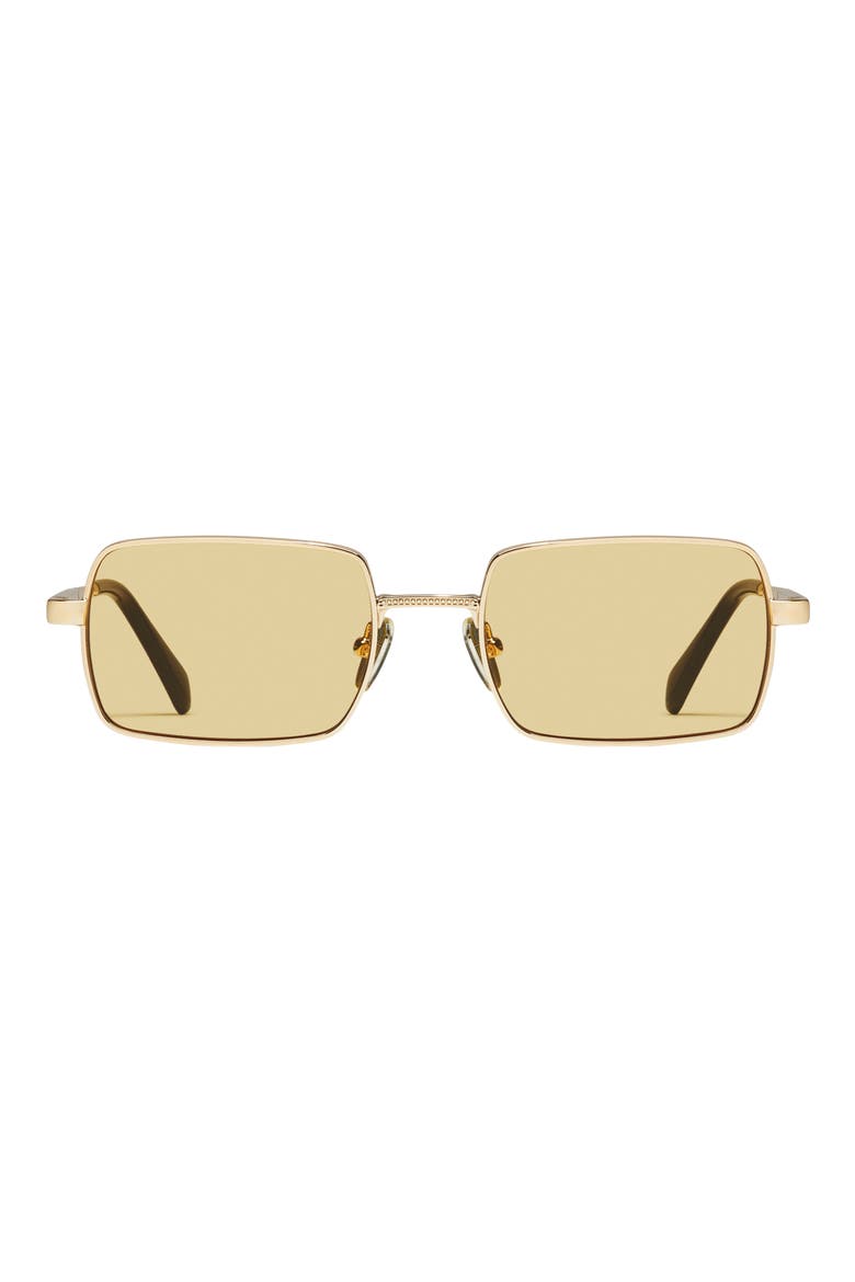DND 55mm Small Square Sunglasses, Main, color, GLD/SUN
