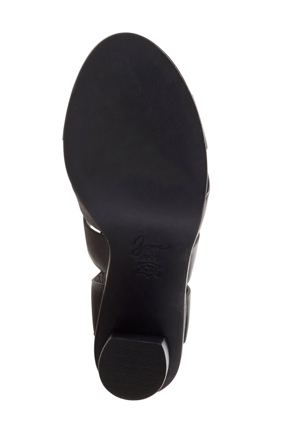 Joie 'Avery' Crisscross Block Heel Sandal, Alternate, color, 