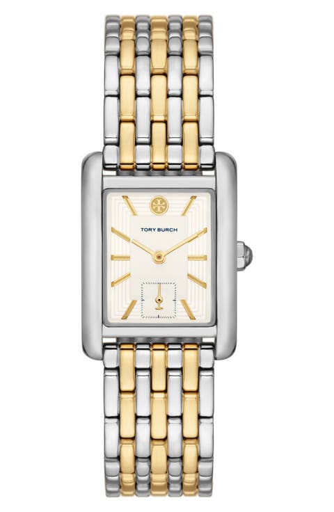 Eleanor Stainless Steel Bracelet Watch, 25mm x 34mm