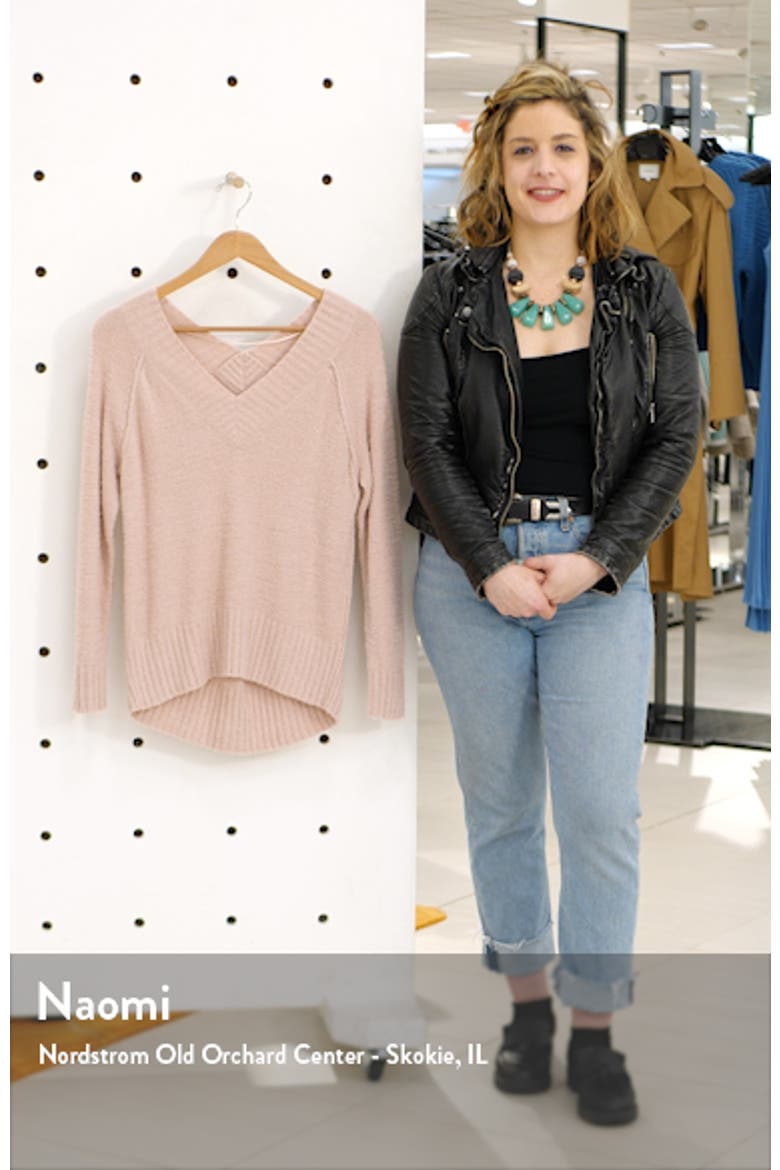 Plushy Double V-Neck Pullover video