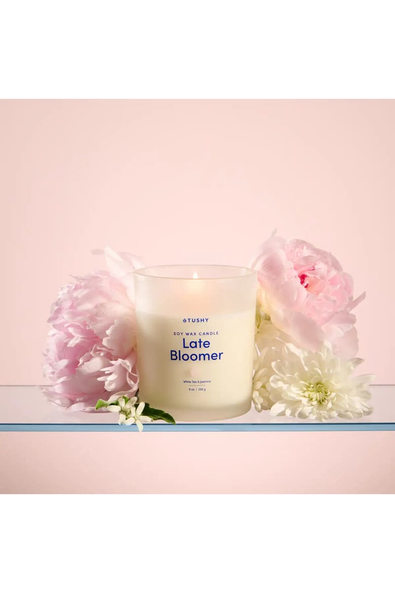 Soy Wax Candle, Alternate, color, Late Bloomer