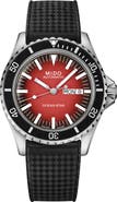 MIDO Ocean Star Tribute Gradient Rubber Strap Watch, 40.5mm