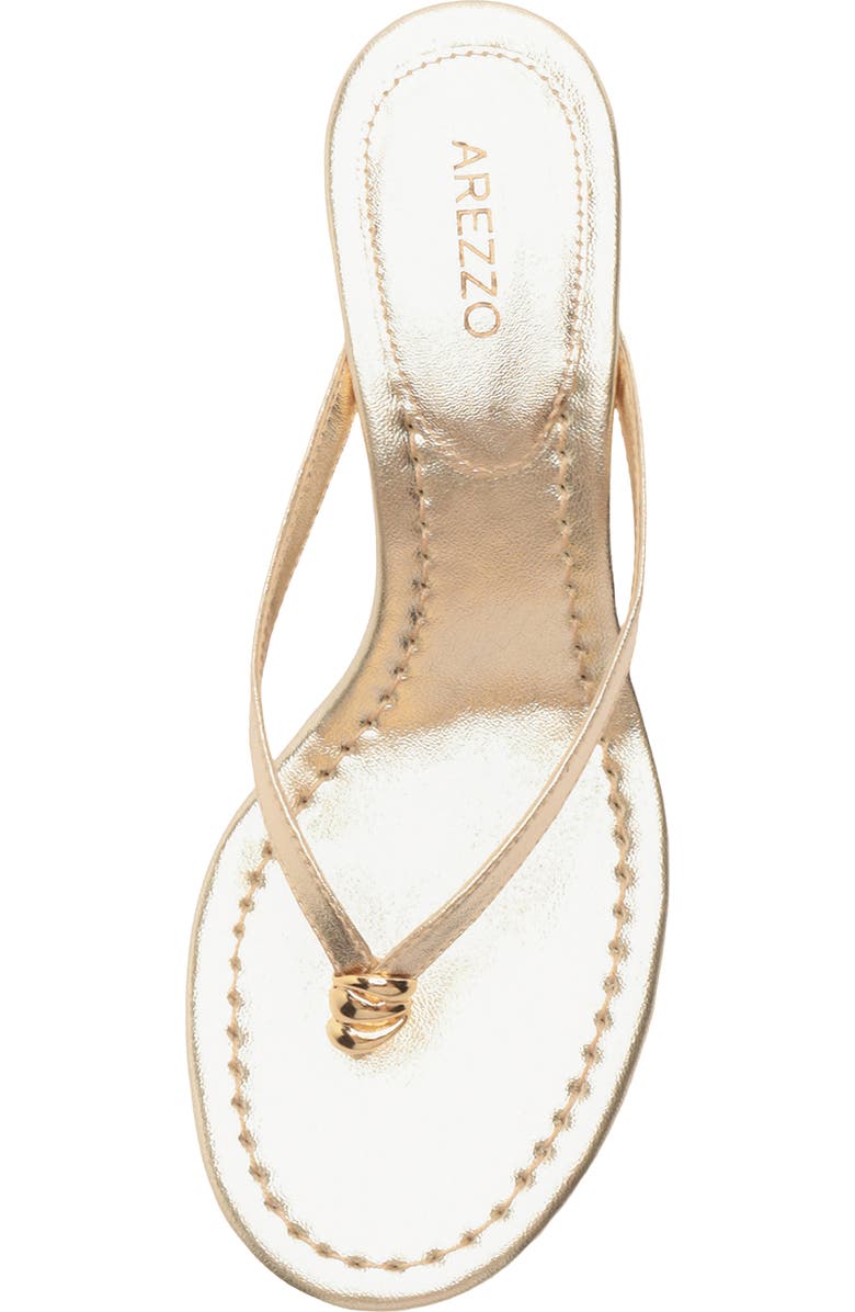Arezzo Lia Sandal, Alternate, color, Platino