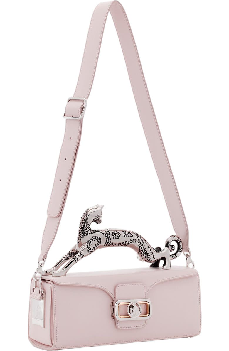 Lanvin Medium Leather Pencil Cat Bag, Alternate, color,