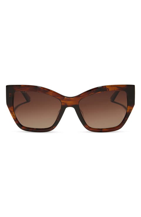 Vivienne 56mm Cat Eye Sunglasses