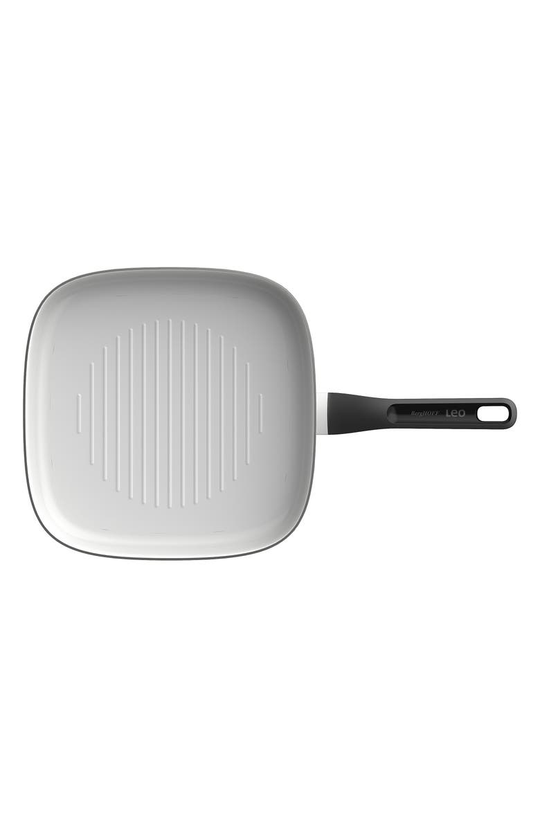 BergHOFF Leo Glints CeraGreen Grill Pan, Alternate, color, Cream